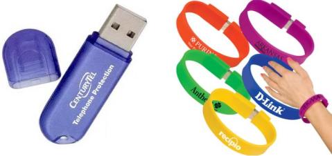 USB Flash Drive and Flash Drive Bracelet